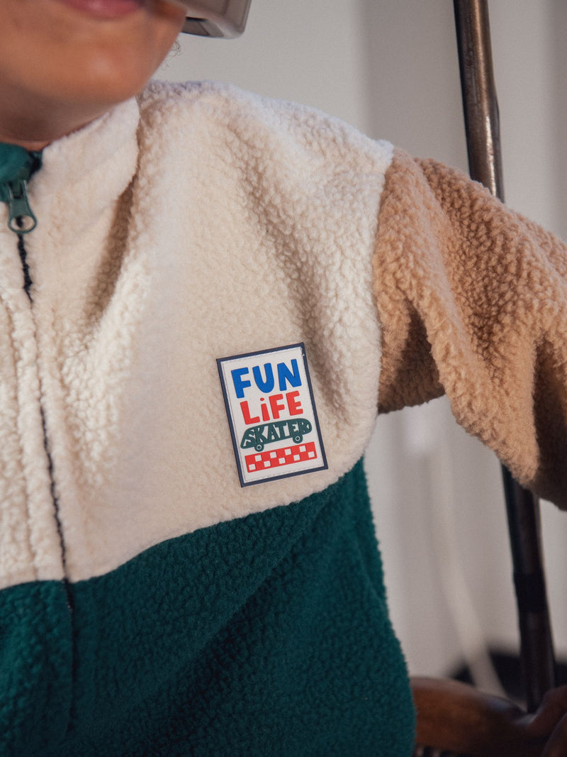 Gilet colorblock per bambino