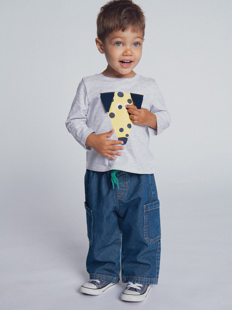 Jeans "ARTY SCHOOL" per bambino