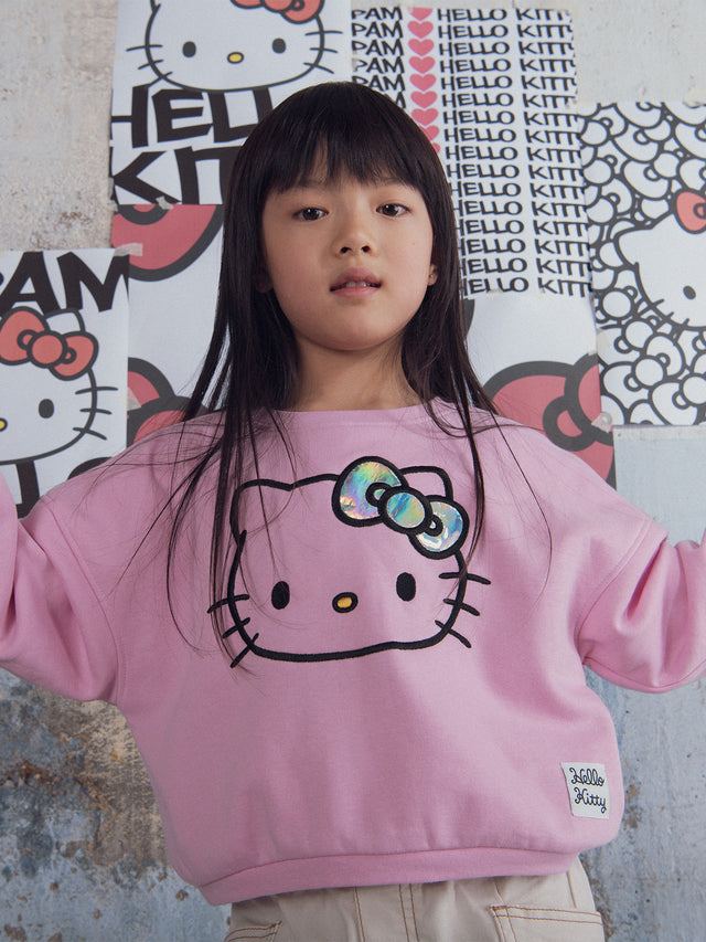 Felpa rosa Hello Kitty
