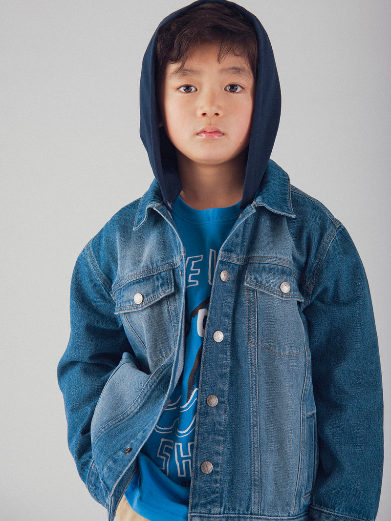 Veste denim pour garçon
