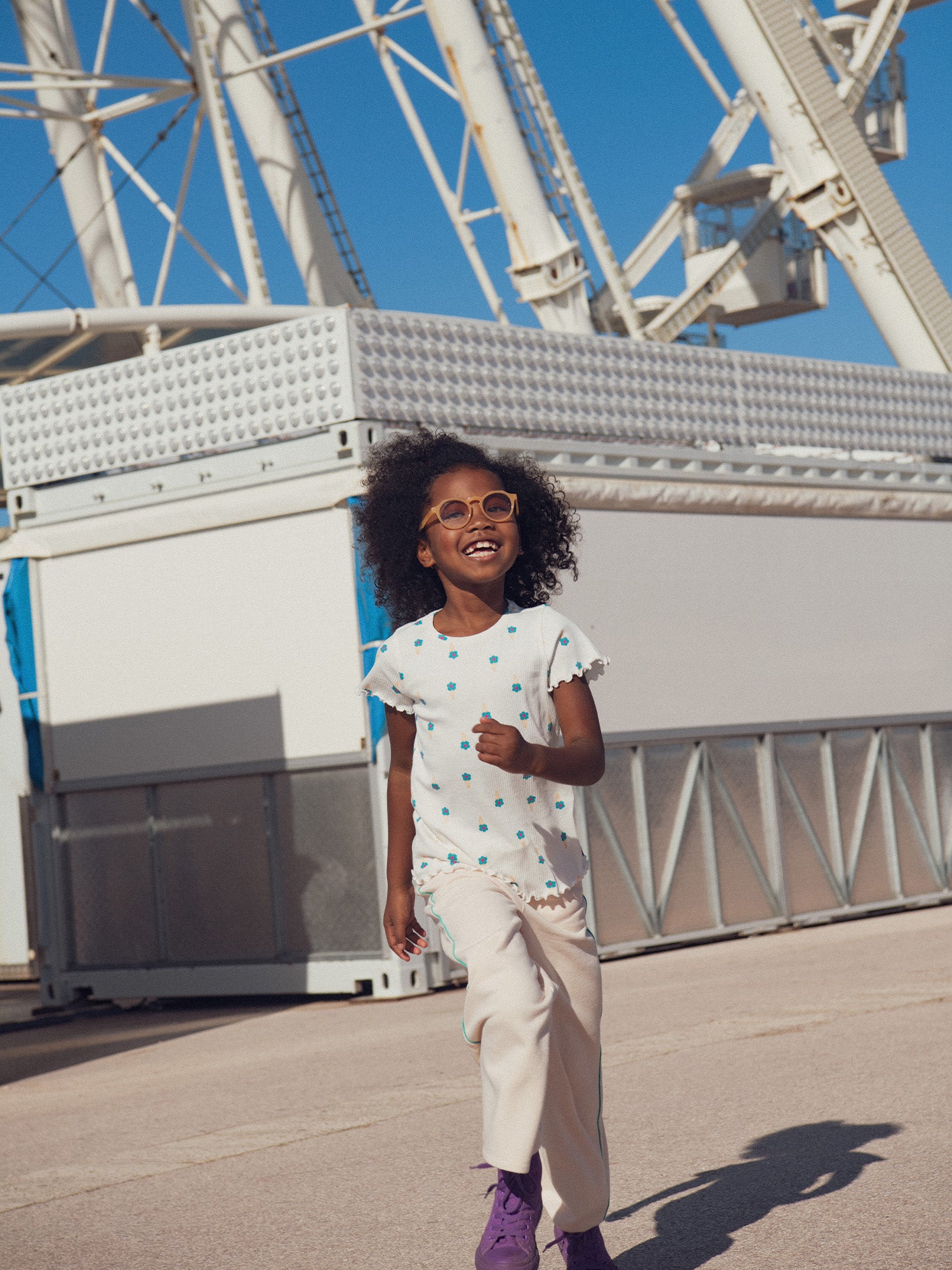 Pantaloni in pile rosa per ragazze