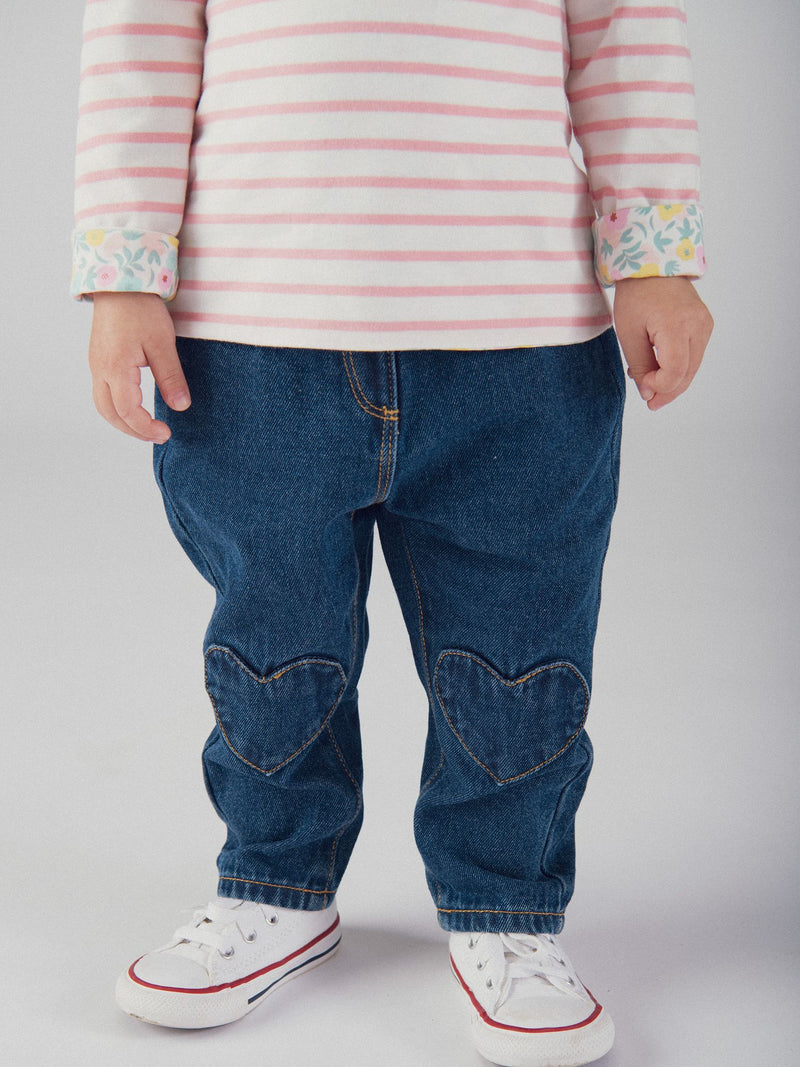 Jeans blu per bambina