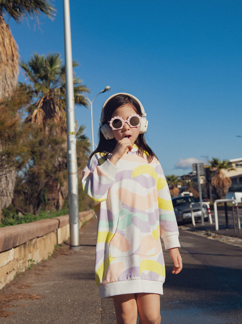 Abito Sweat Colorato per Ragazze