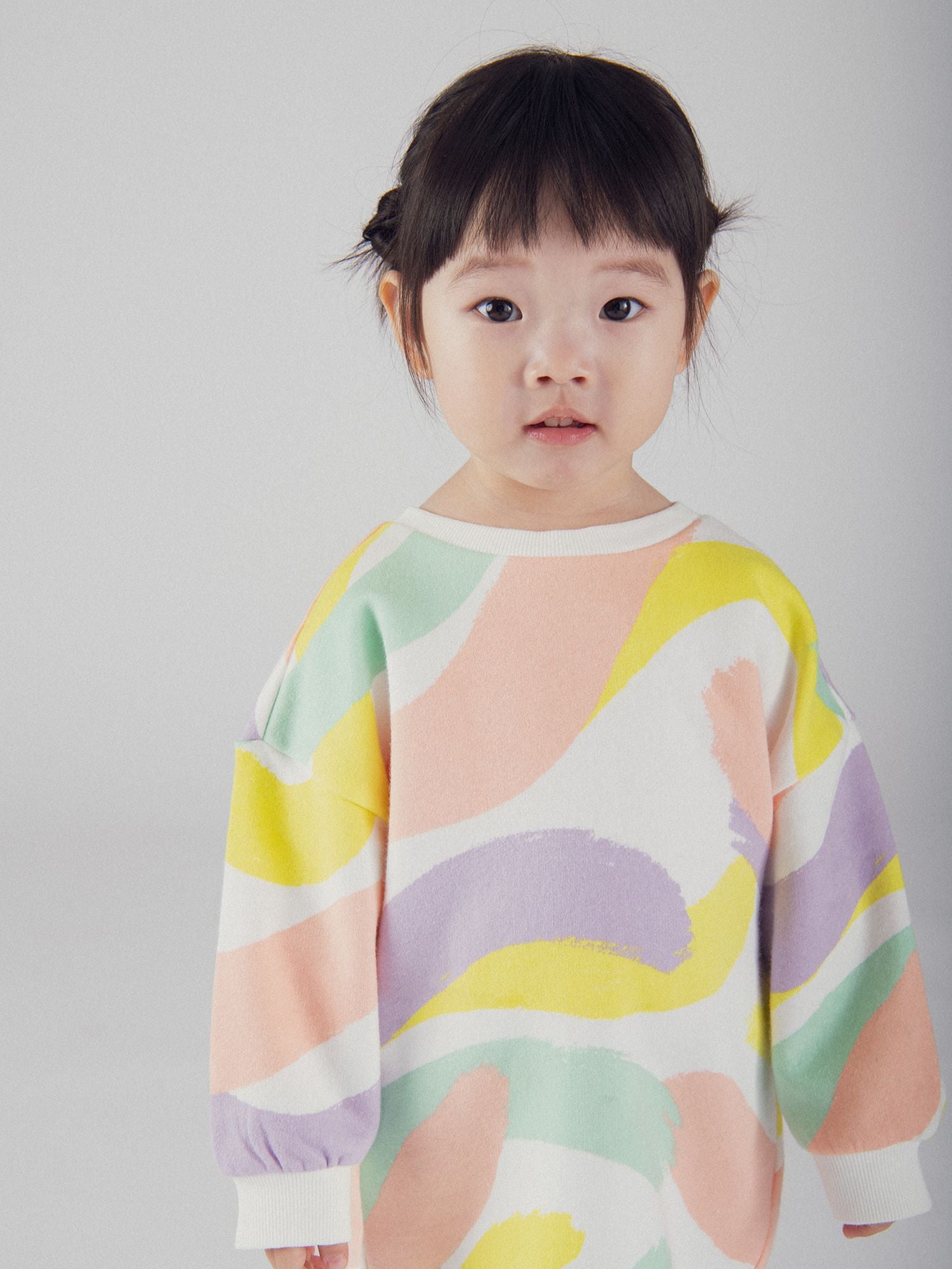 Completo stampato colorato per bebè ragazze