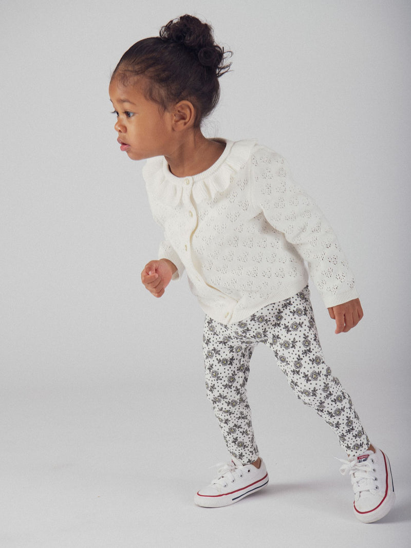Leggings a Fiori per Bambina