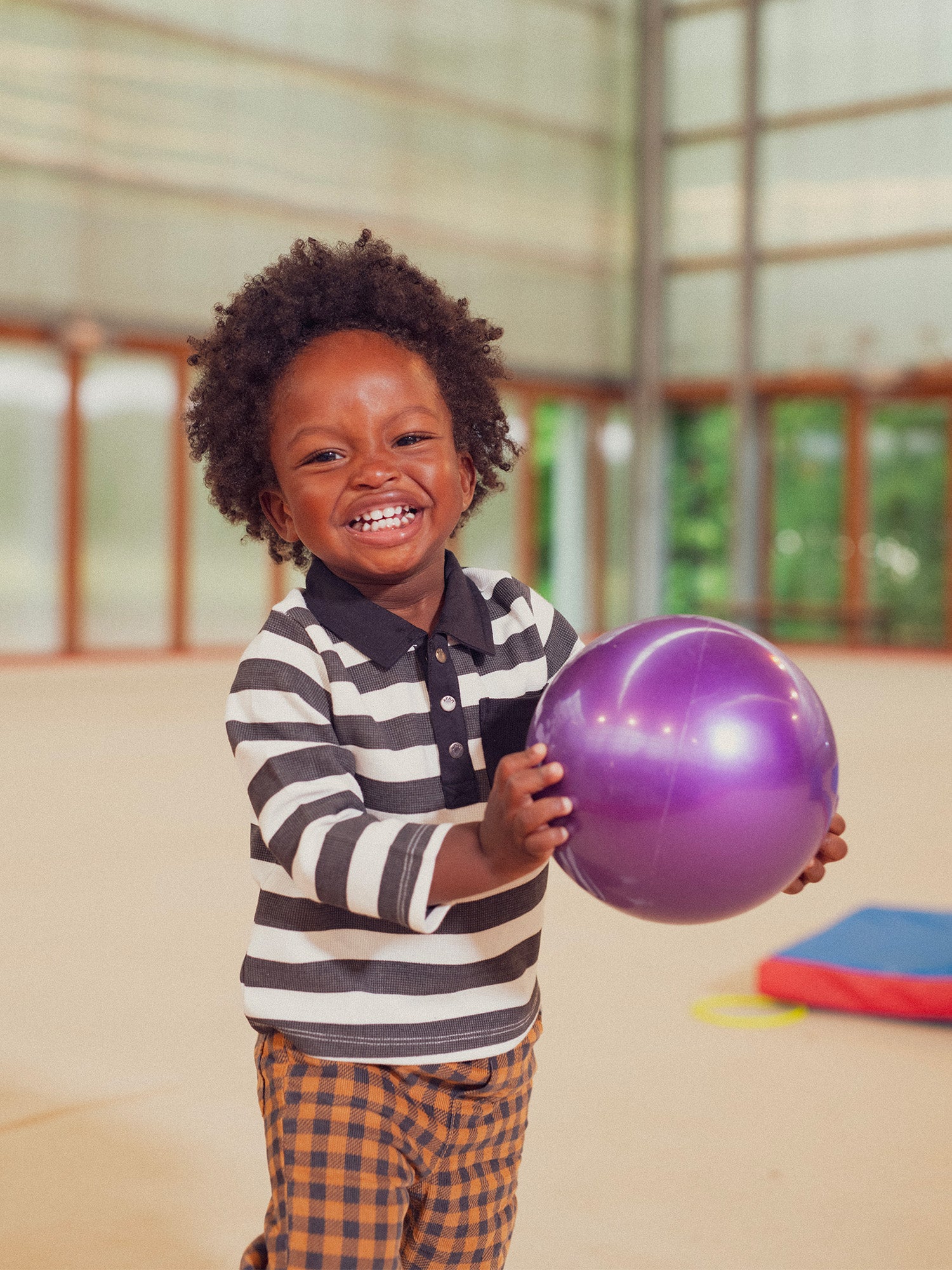 Polo a righe per bambino