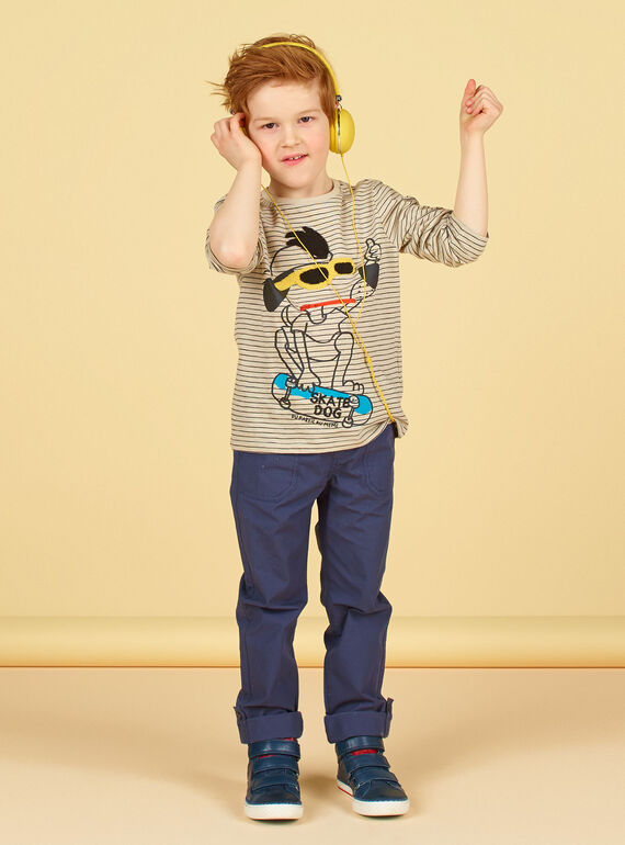 Pantaloni grigio scuro - bambino LOPOEPAN2 / 21S902Y2PANJ900