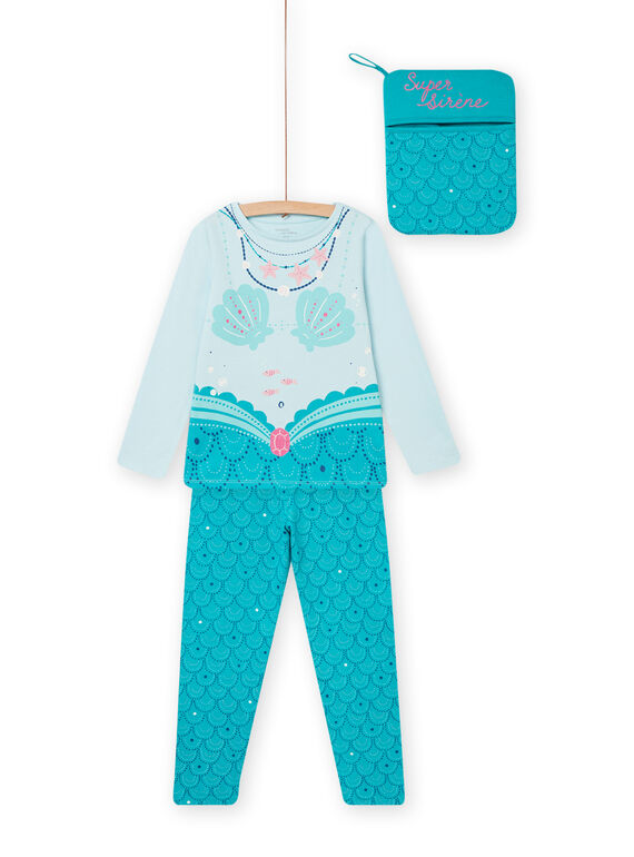 Set pigiama sirena bambino NEFAPYJSIR / 22SH11F3PYG213