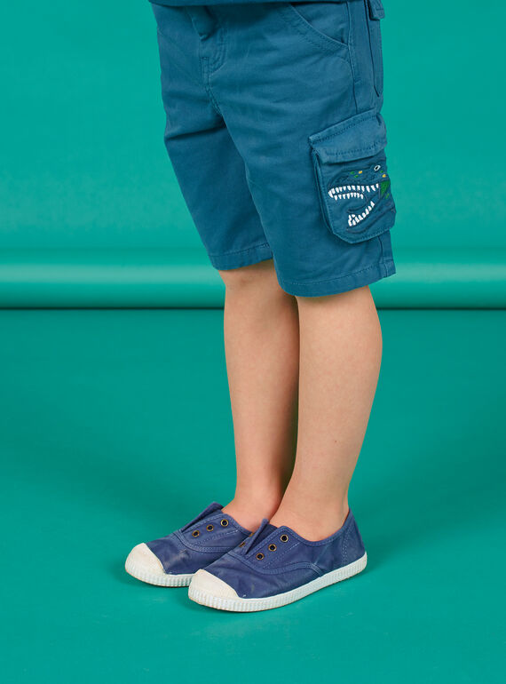 Bermuda blu bambino LOVERBER4 / 21S902Q5BER715