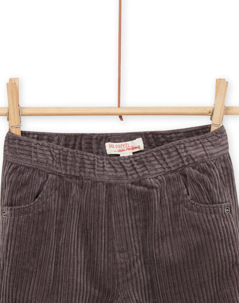 Pantaloni in velluto a costine PUREPAN / 22WG10T1PANJ924