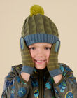 Berretto in jacquard con pompon PYOGROBON6 / 22WI02G2BONA016