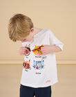 T-shirt a maniche corte con motivo gatti ROSPATI5 / 23S902P5TMC000