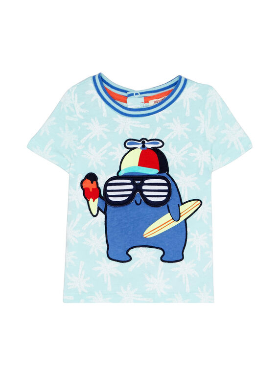 T-Shirt Maniche Corte Blu JUQUATI1 / 20SG10R1TMC210