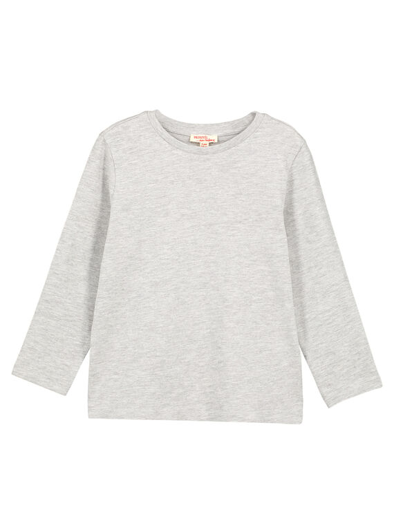 T-shirt Tinta Unita GRIGIO MELANGE Maniche lunghe GOESTEE3 / 19W902U2D32J922