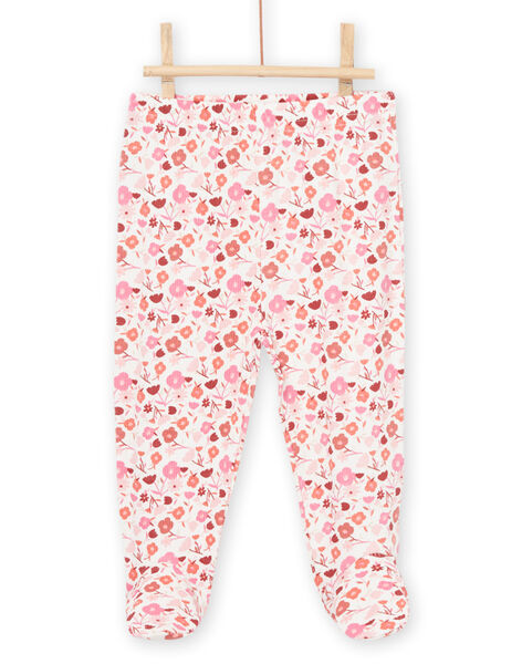 Set pigiama t-shirt e pantaloni con motivo volpe PEFIPYJFOX / 22WH1321PYJE415