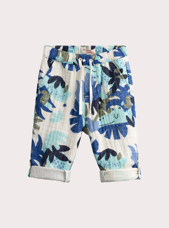 Pantaloni con stampa per neonato WUBOPAN / 25SG10R1PAN009