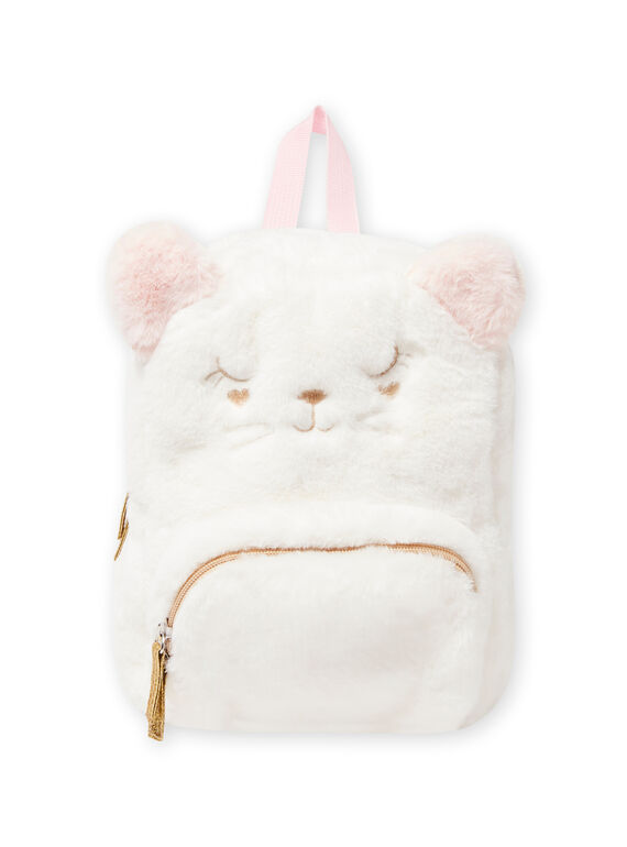 Zaino gatto rosa in finta pelliccia neonata MYICLASAC / 21WI09G1BES001