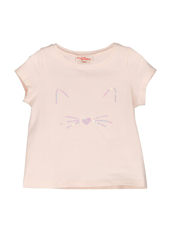 T-shirt maniche corte neonata FIJOTI3 / 19SG0933TMC307