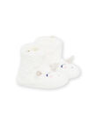 Babbucce peluche unicorno PAPANTBOOTS / 22XK3551PTD001