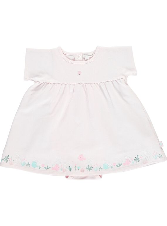 Baby girls' bodysuit dress CCFROB2 / 18SF03C1ROB301