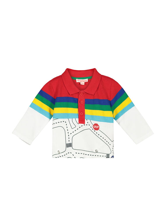 Polo a maniche lunghe neonato FUCOPOL / 19SG1081POL099