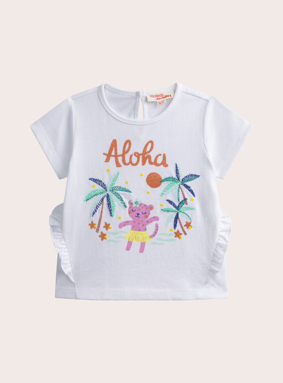 T-shirt isola per neonata WITATI / 25SG09U1TMC000