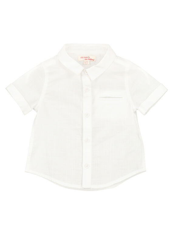 Camicia bianca neonato FUPOCHEM1EX / 19SG10C2CHM000