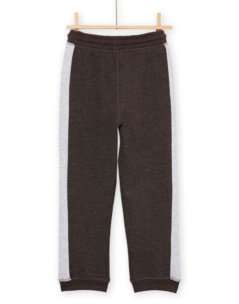 Pantaloni sportivi antracite e grigio melange POJOJOB2 / 22W902D4JGB944