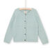 Cardigan in ciniglia blu