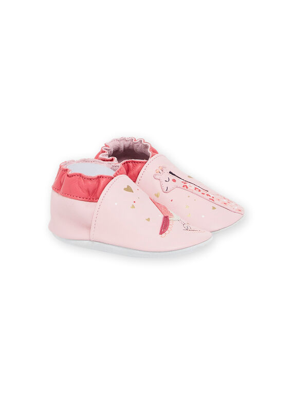 Babbucce in pelle morbida con stampa fantasia PICHOSGIR / 22XK3741D3S321