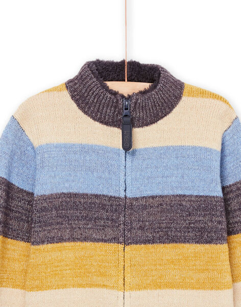 Cardigan maniche lunghe a righe POREGIL1 / 22W902T2GILJ903