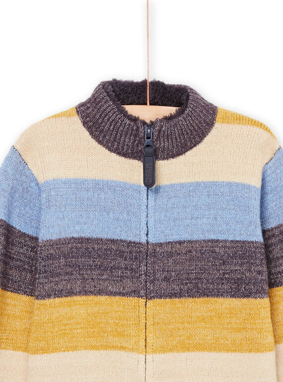Cardigan maniche lunghe a righe POREGIL1 / 22W902T2GILJ903