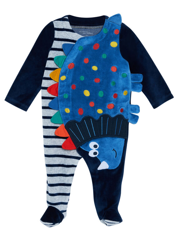 Tutina neonato in velluto JEGAGRERAY / 20SH14C3GREC203