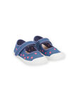 Scarpe baby in tela con stampa margherite RATOILPAQ / 23KK3571D17C201