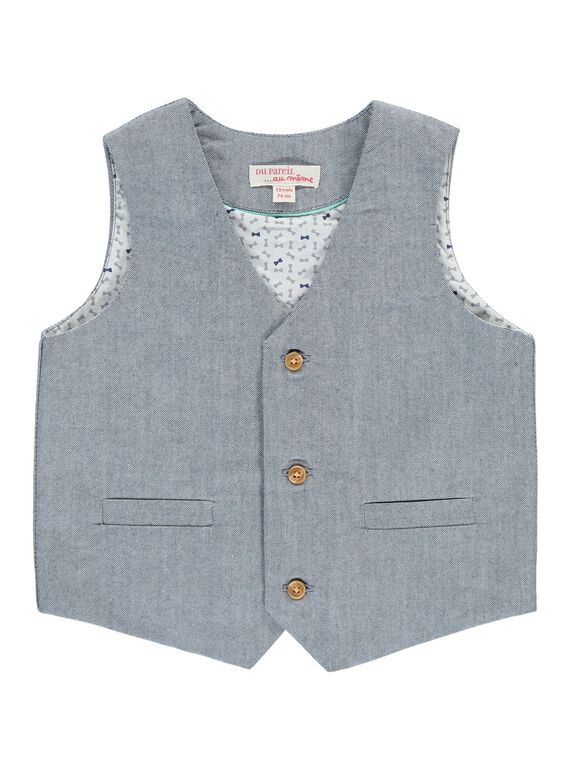 Baby boys' waistcoat CUCEGIL2 / 18SG10M1GIL099