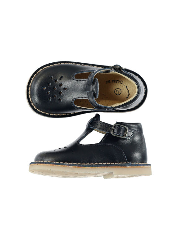 Scarpe baby da città pelle neonato FBGSALBASI2 / 19SK3884D13070