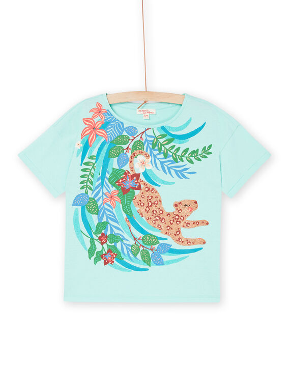 T-shirt a maniche corte con motivo giungla RABALTI2 / 23S901W1TMCC215
