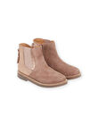 Stivaletti Beatles in pelle glitterata. PABOOTROSE / 22XK3572D0D030