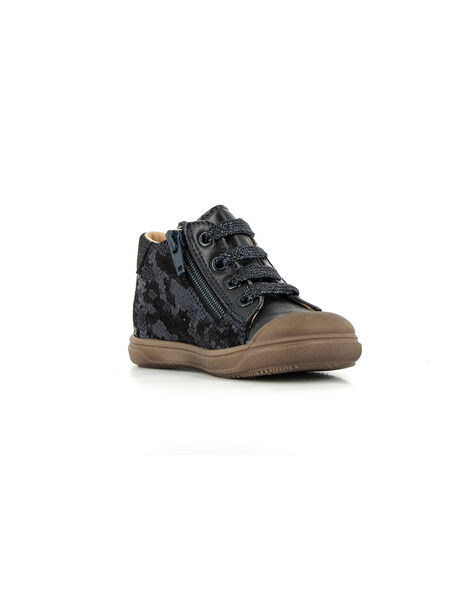 Navy LACES SNEAKERS BOPY® PIBASFLEUR / 22XK3781D3Q070