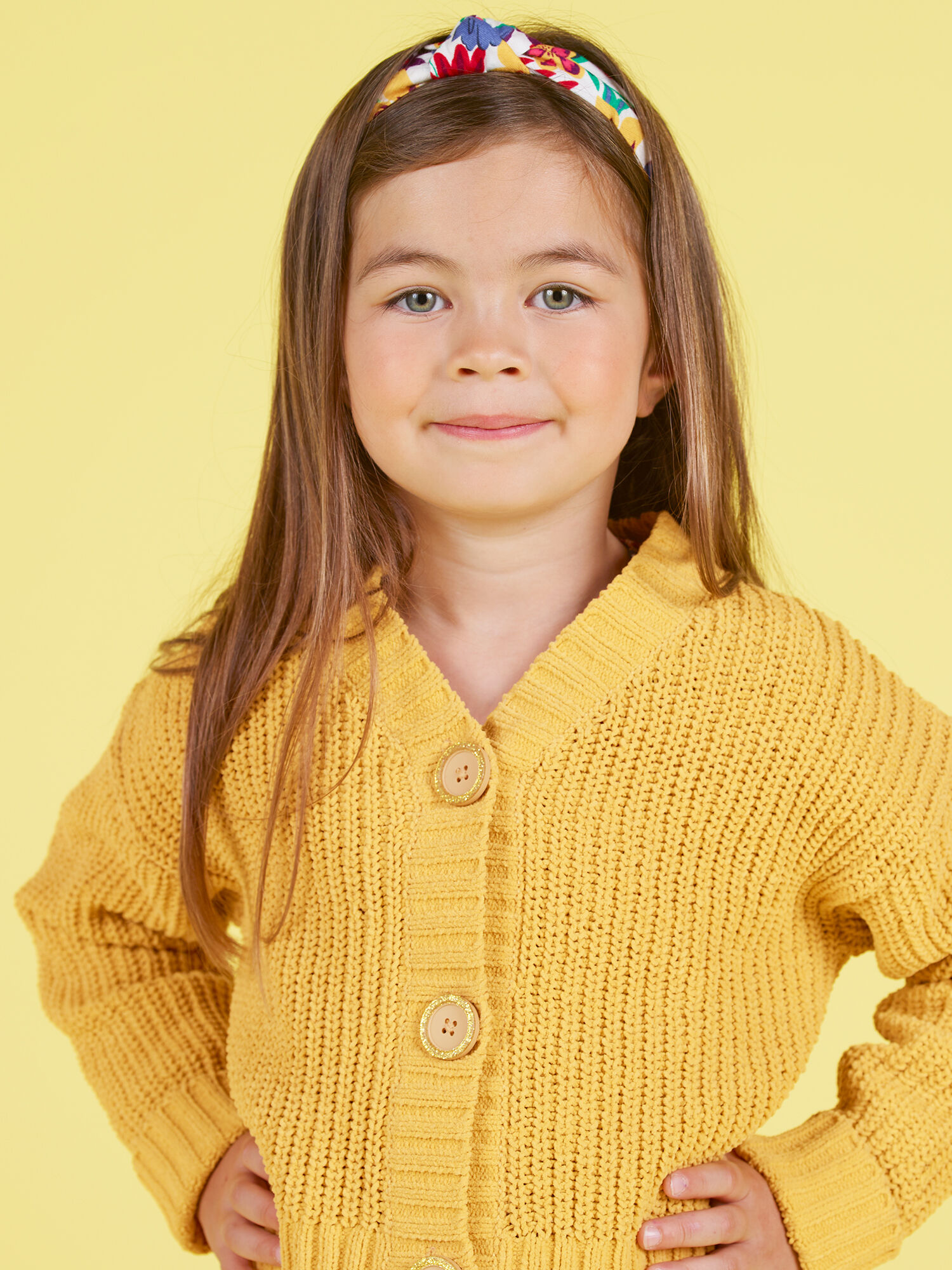 Maglia store gialla bambina