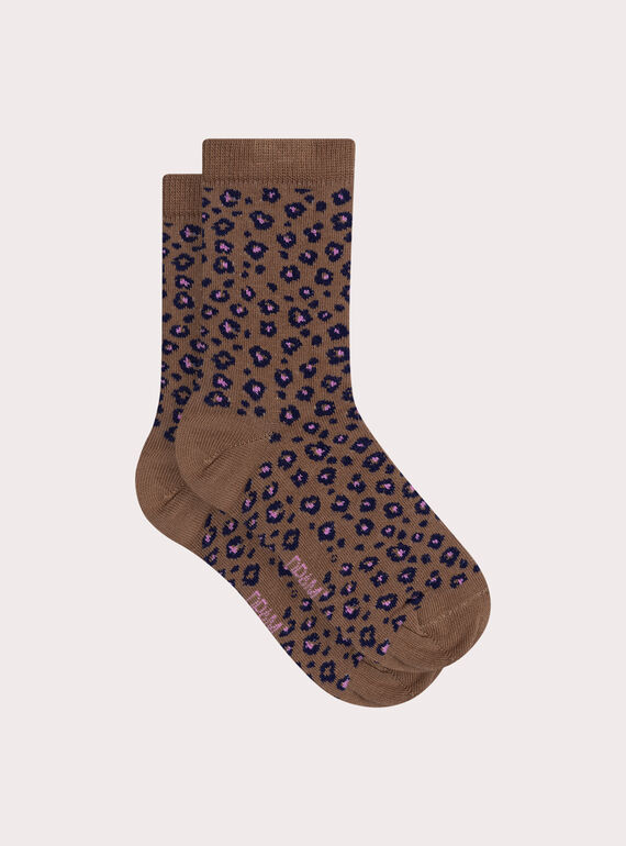Calzini motivo leopardato per bambina XYABLUCHO / 25WI01E1SOQ817