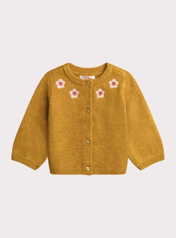 Yellow CARDIGAN XICOCAR2 / 25WG09O3CAR010