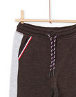 Pantaloni sportivi antracite e grigio melange POJOJOB2 / 22W902D4JGB944