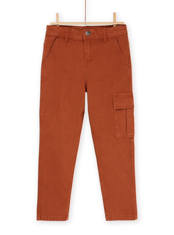 Pantaloni straight marroni ROJOPANTA2 / 23S90284PAN817