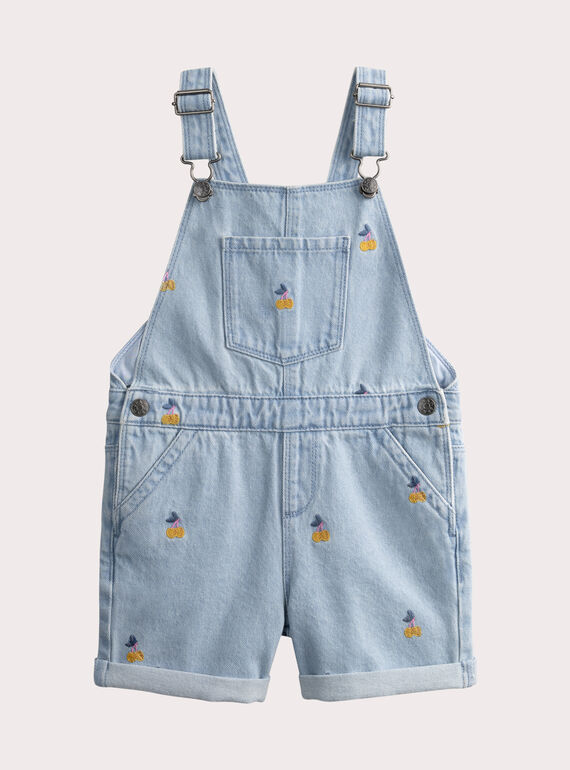 Salopette in denim ricamato  WAPRISAC / 25S901S1SACP272