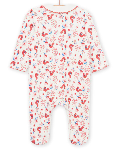 Tutina a maniche lunghe con stampa scoiattolo PEFIGREFOR / 22WH1331GRE001