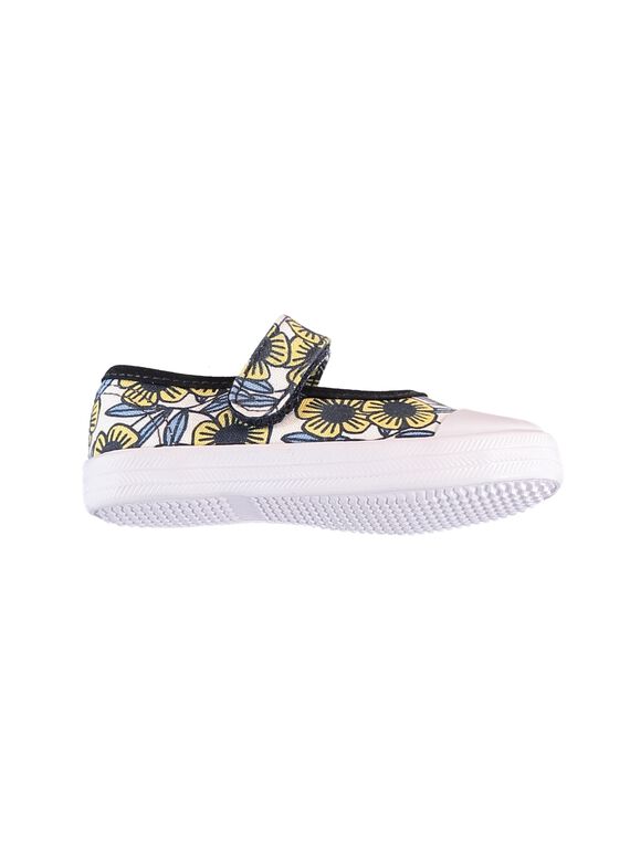 Scarpe baby tela Ecrù JBFBABTROPI / 20SK37Z5D17001