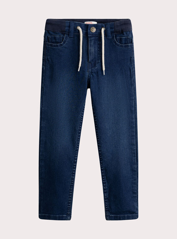 Jeans denim blu per ragazzo  VOKLIJEAN / 24W90241JEAP269
