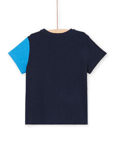 T-shirt navy e blu bambino LOHATI1 / 21S902X2TMC705