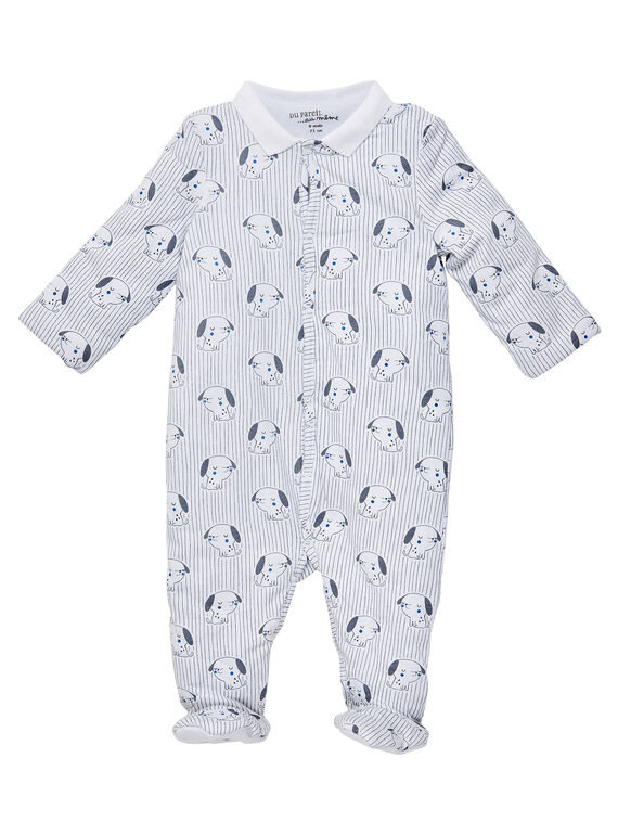 Tutina apertura sul davanti nascita bambino JOU1GRE3 / 20SF04J1GRE000